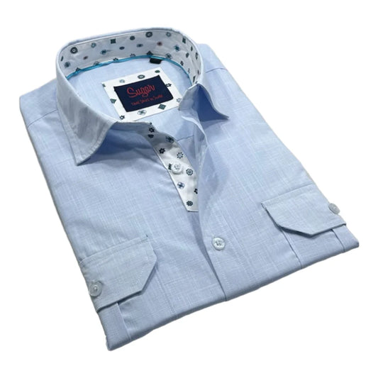 Sugar Blue Dress Shirt