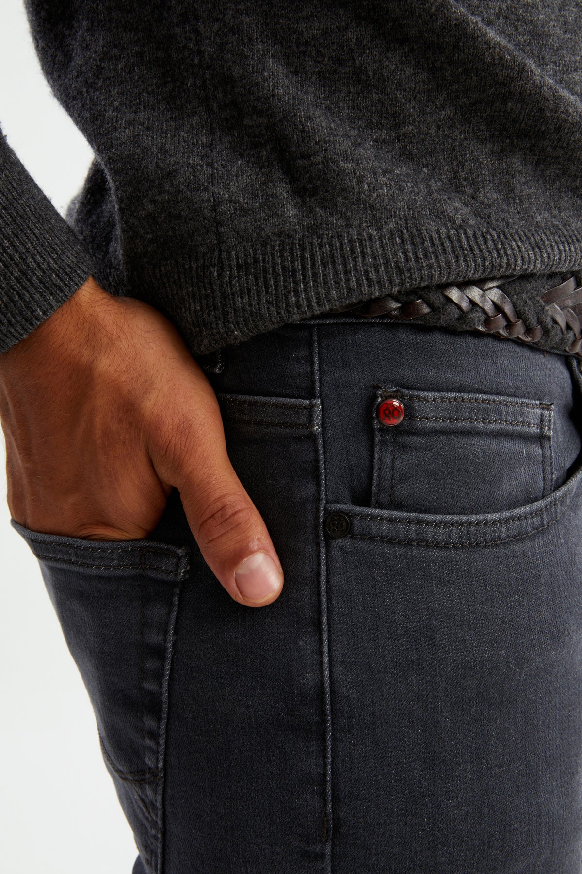 DFR89 Jeans - Python/Grey