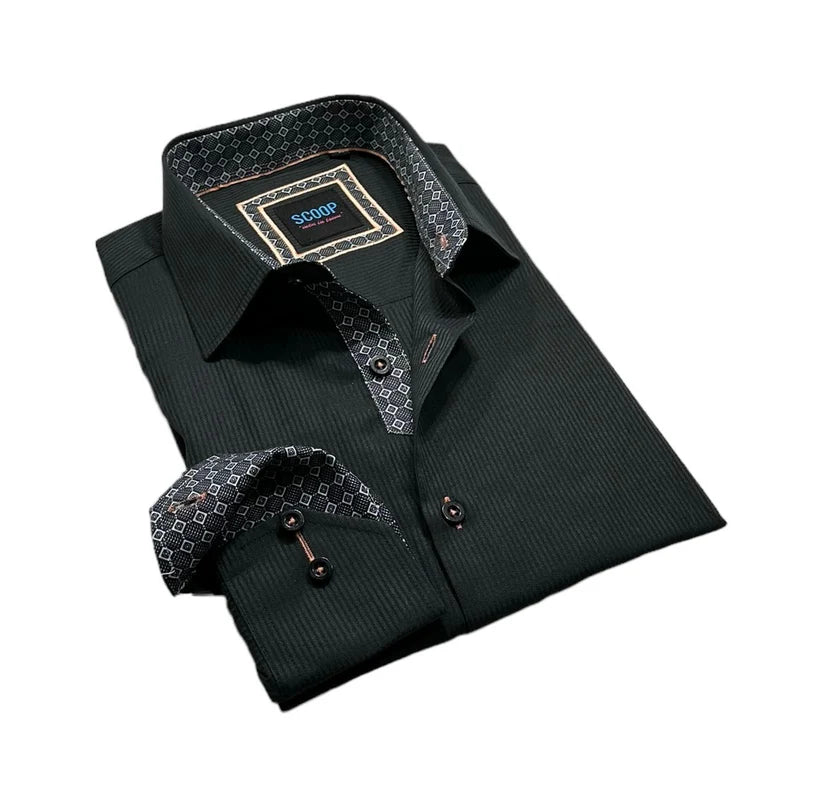 Scoop Black Sport Shirt