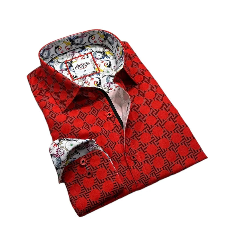 Sugar Red Sport Shirt