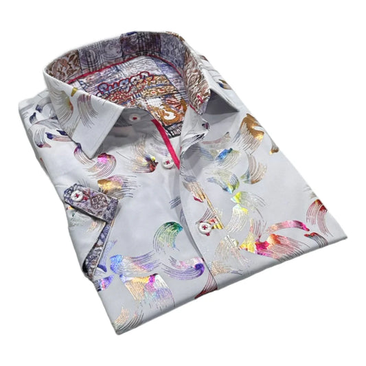 Sugar White Short Sleeve Sport Shirt