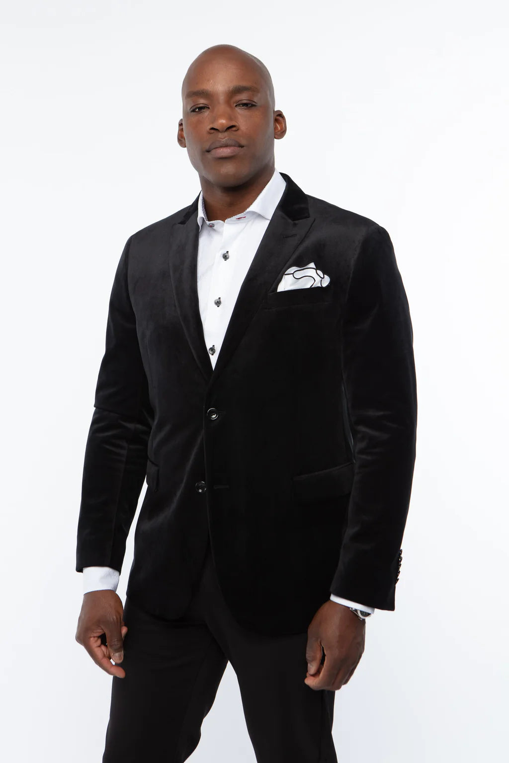 Simple, elegant, classic. The Exton Dinner Jacket is perfect for your next formal event.