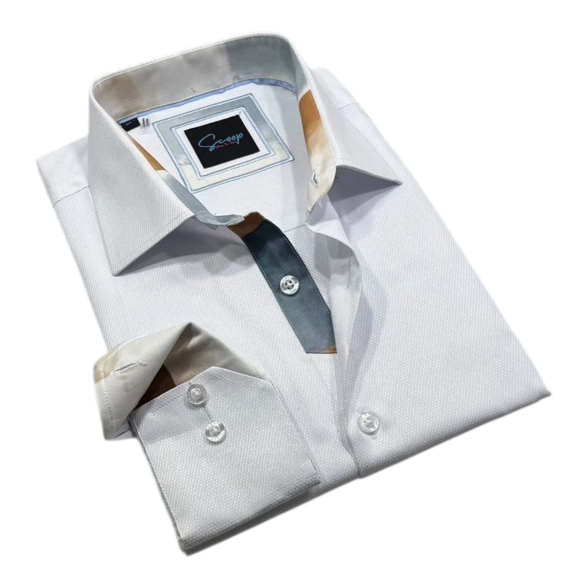 Scoop Sport Shirt - Tenor/Snow