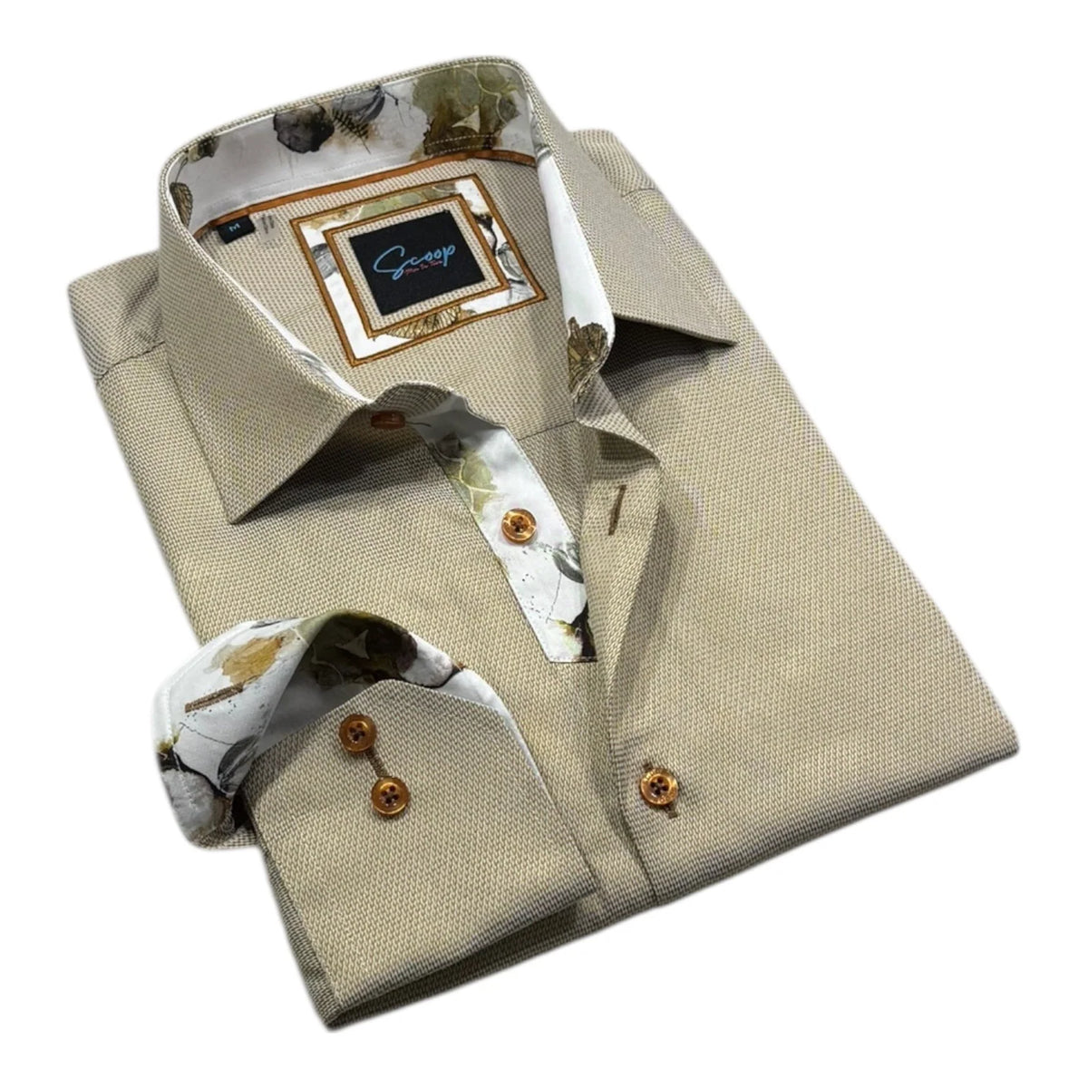 Scoop Sport Shirt - Tenor/Gold