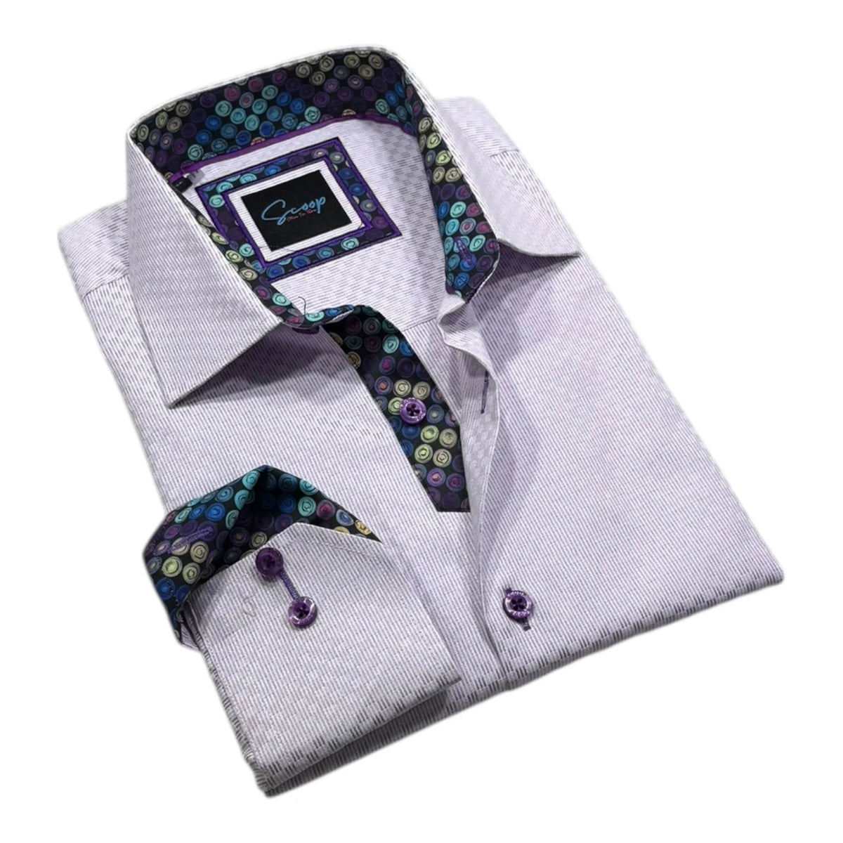 Scoop Sport Shirt - Emblem/Lavender