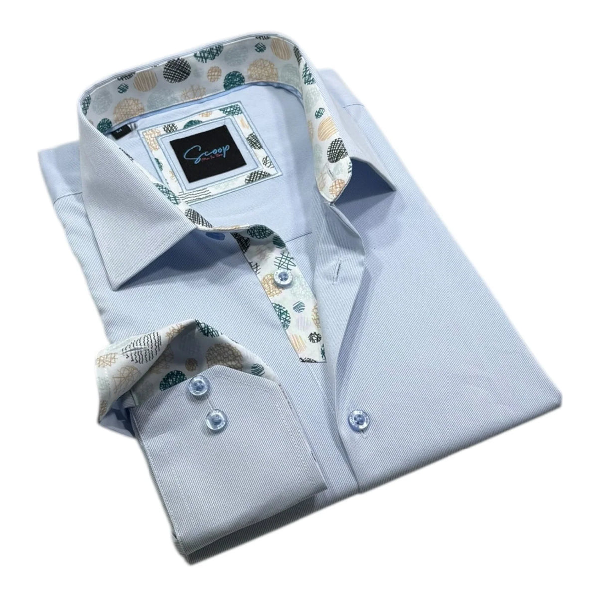 Scoop Sport Shirt - Candice/Sky