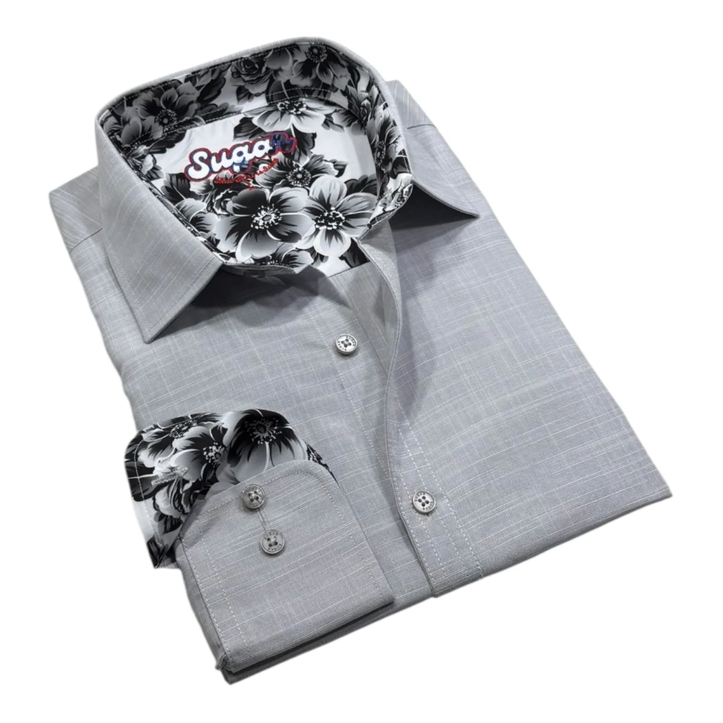 Sugar Silver Dress Shirt
