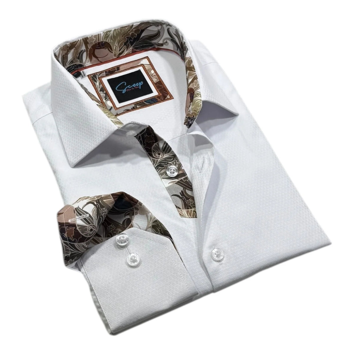 Scoop Sport Shirt - Scallop/Cloud