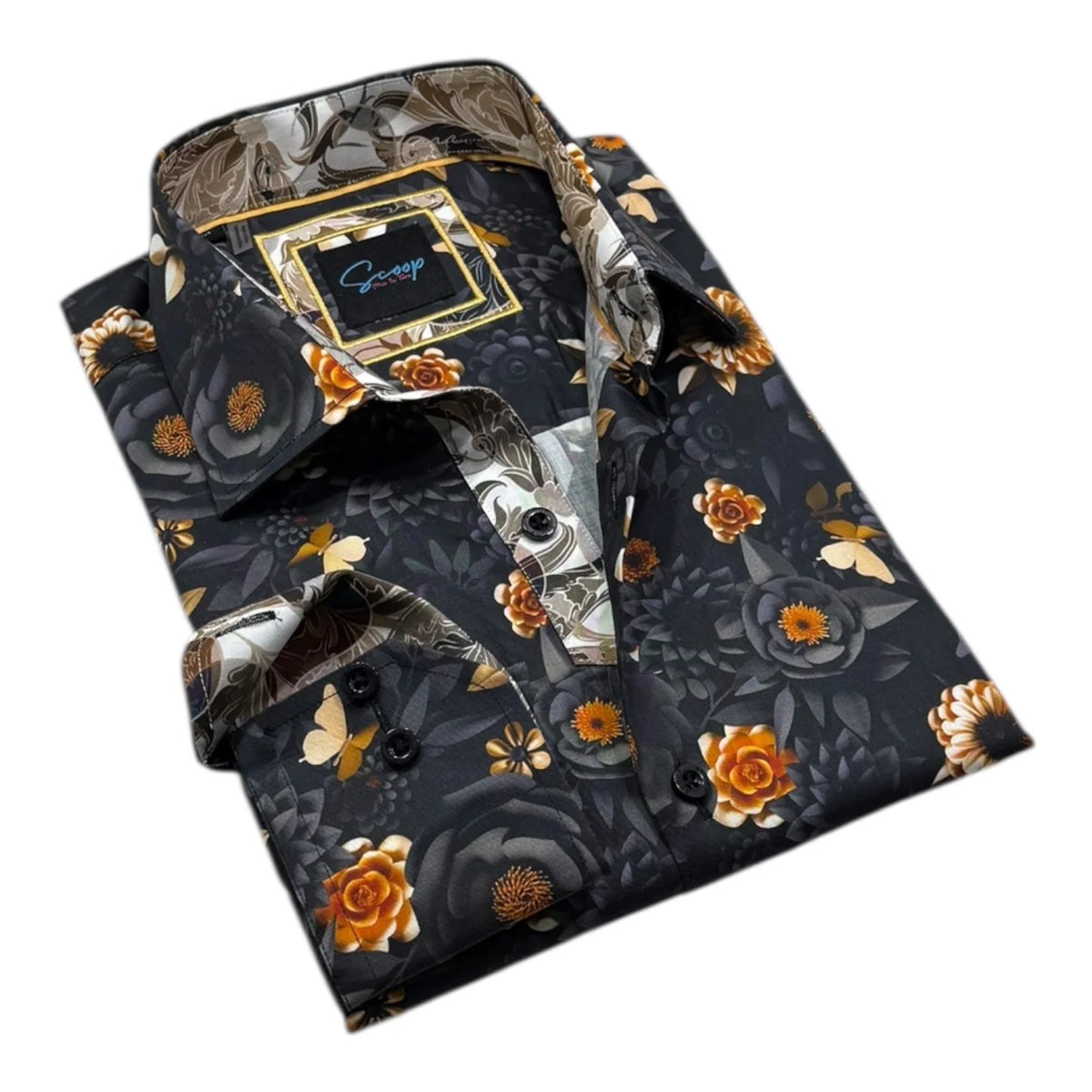 Scoop Sport Shirt - Ryzen/Charcoal