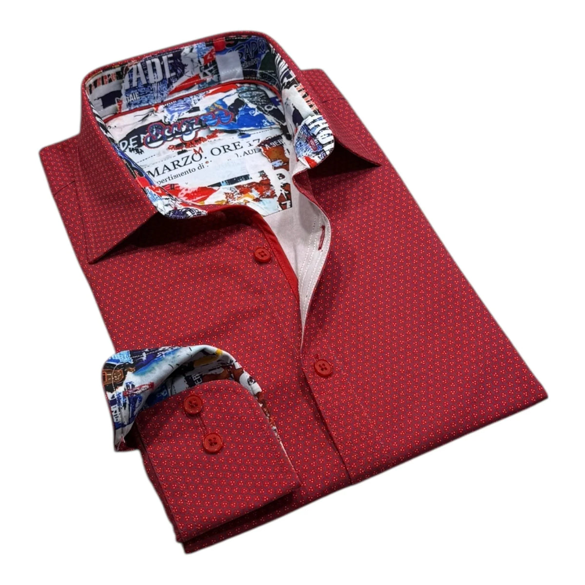 Sugar Sport Shirt - Honey/Red