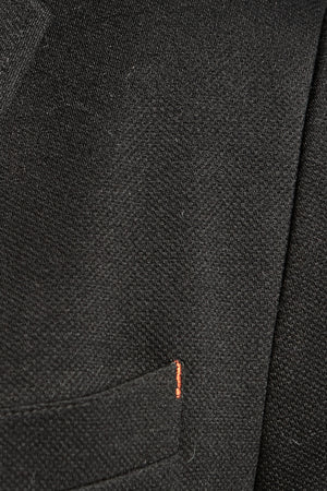 Meet Storm; the garment where fashion meets function like no other coat in your closet. This black blazer is super stretchy and lightweight, making it your perfect travel companion, while also elevating your everyday basic blue sport coat. Like most 7 Downie St. sport coats, the Storm has a generous amount of stretch, allowing you to look your best without compromising comfort.