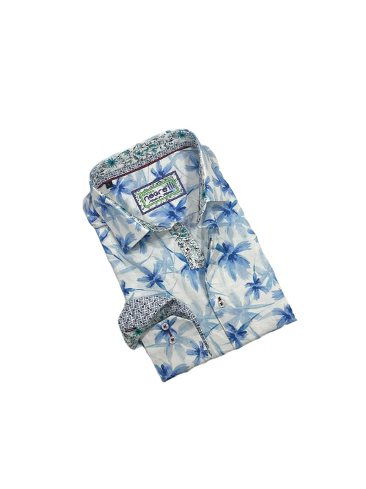 Franco Negretti Sport Shirt - Luca/Royal