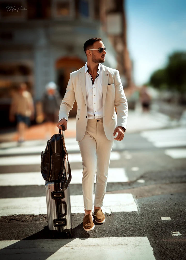 Au Noir Beige Sport Jacket