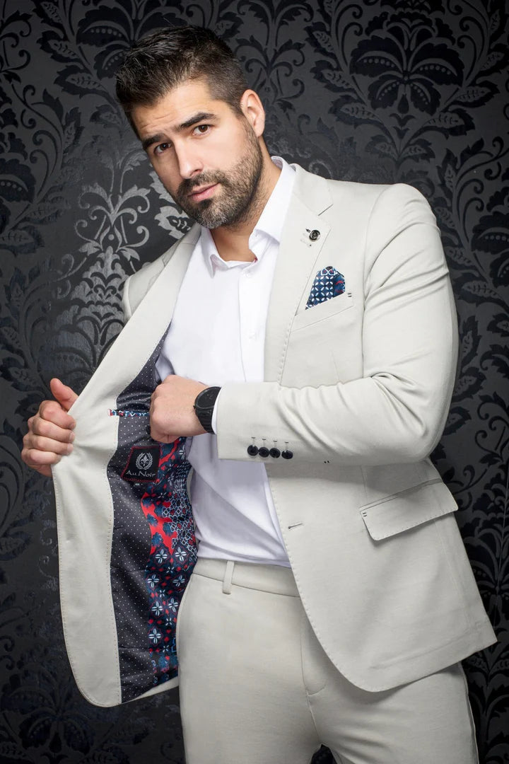 Au Noir Beige Sport Jacket