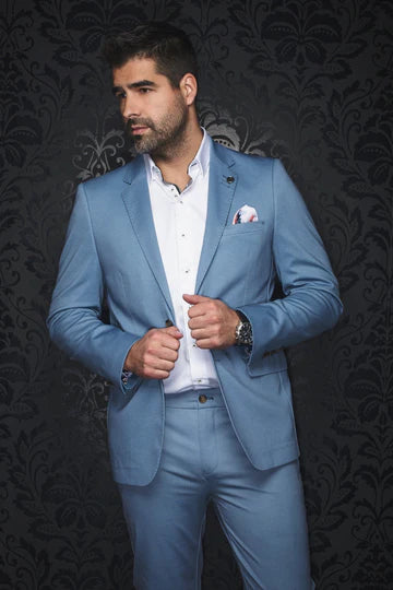 Au Noir Light Blue Sport Jacket
