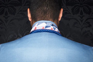 Au Noir Light Blue Sport Jacket