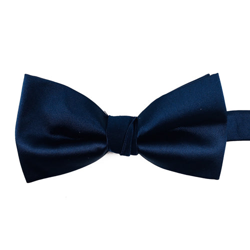 A navy blue bow-tie from Knotz, great with wedding suits and tuxedos.