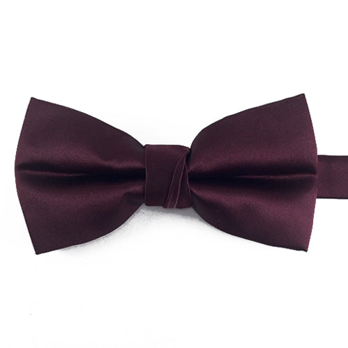 A wine/purple bow-tie from Knotz, great with wedding suits and tuxedos.