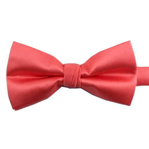 A coral bow-tie from Knotz, great with wedding suits and tuxedos.
