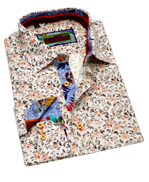 Franco Negretti Sport Shirt - Constanta/Orange