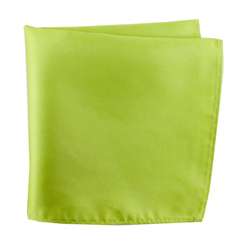 Knotz Pocket Square Men's solid green pocket square that is ideal for any business or wedding suit attire.