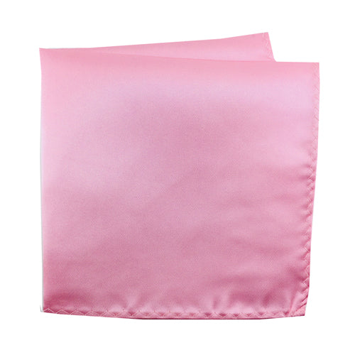 Knotz Pocket Square Men's solid Lt. pink pocket square that is ideal for any business or wedding suit attire.