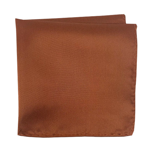 Knotz Pocket Square Men's solid bronze pocket square that is ideal for any business or wedding suit attire.