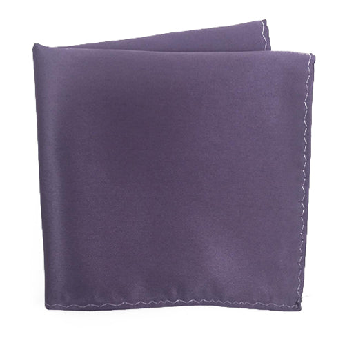 Knotz Pocket Square Men's solid mauve pocket square that is ideal for any business or wedding suit attire.