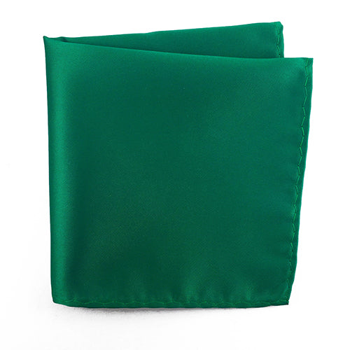 Knotz Pocket Square Men's solid green pocket square that is ideal for any business or wedding suit attire.