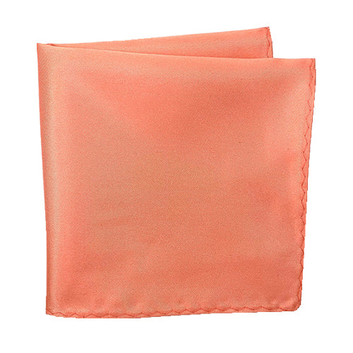 Knotz Pocket Square Men's solid Lt. Pink pocket square that is ideal for any business or wedding suit attire.