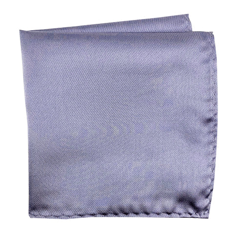 Knotz Pocket Square Men's solid dark grey pocket square that is ideal for any business or wedding suit attire.