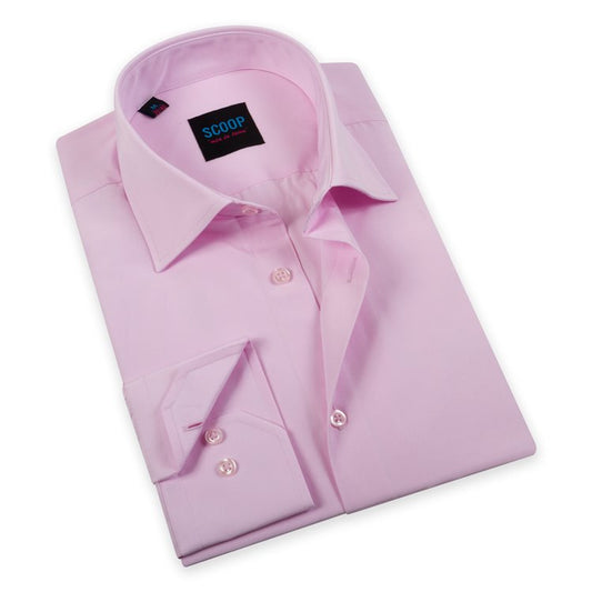 Scoop Dress Shirt - Grady/Pink