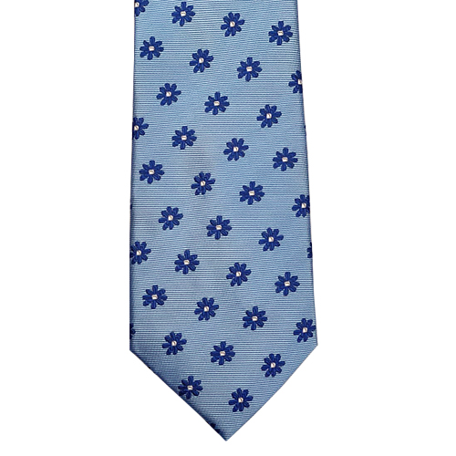 knotz blue floral tie for men